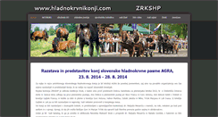 Desktop Screenshot of hladnokrvnikonji.com